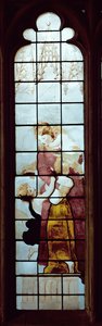 Välgörenhet (målat glas)